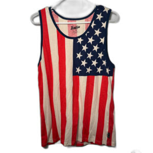 Brooklyn Cloth USA Flag Tank Top Men’s Medium American Patriotic 4th of July
